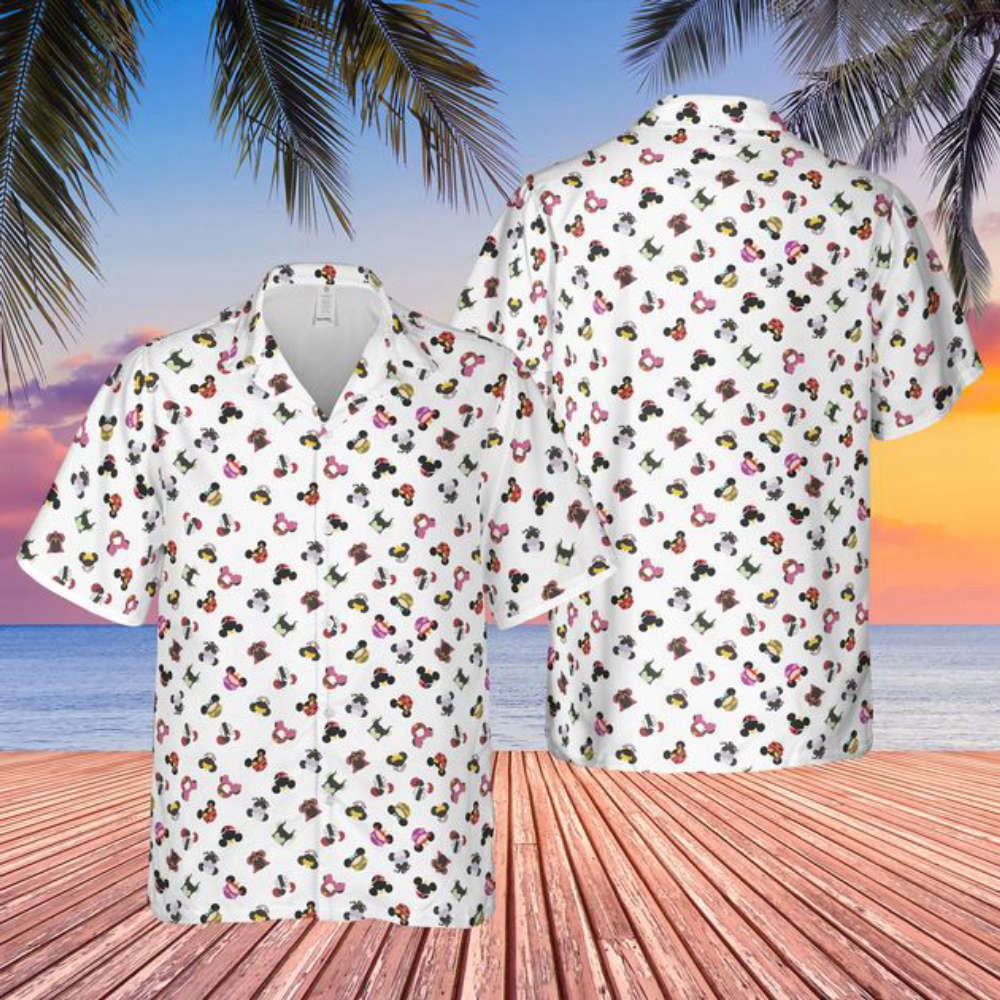 Disney Villains Mouse Ears Hawaiian Shirt Disney Villains Mouse Ears Hawaiian Shirt