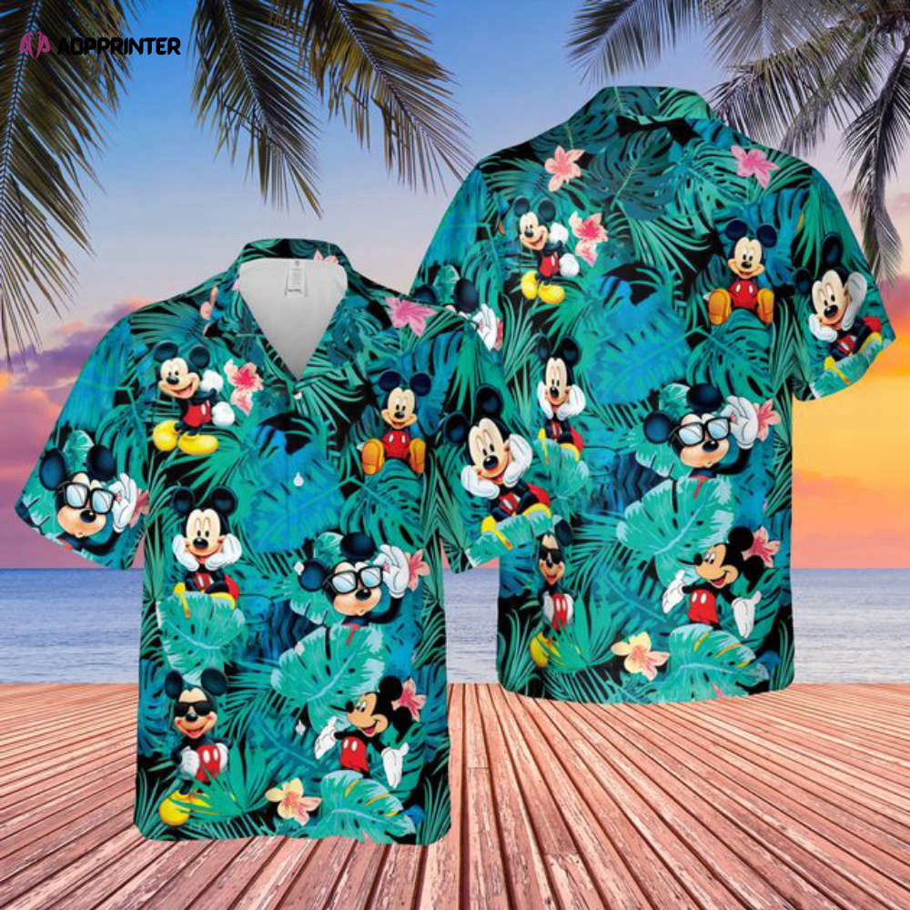 Disney Mickey Minnie Mouse Hawaiian Shirt, Summer Beach Trip Family Hawaiian Shirt Disney Mickey Minnie Mouse Hawaiian Shirt, Summer Beach Trip Family Hawaiian Shirt