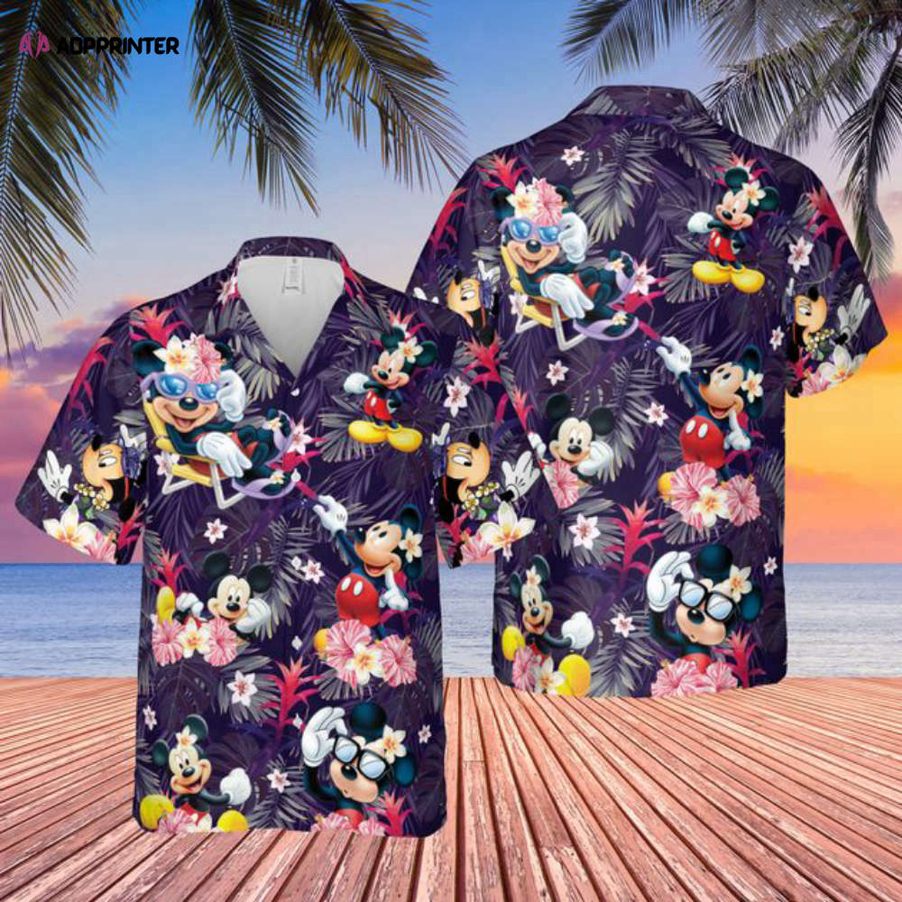 Disney Mickey Mouse Hawaiian Shirt,Summer Beach Trip Family Hawaiian Shirt, Aloha Hawaiian Beach Shirt Disney Mickey Mouse Hawaiian Shirt,Summer Beach Trip Family Hawaiian Shirt, Aloha Hawaiian Beach Shirt
