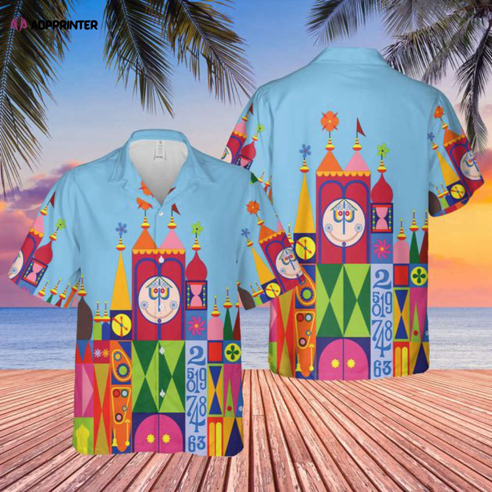 It’s A Small World Disney Parks Inspired Hawaiian Shirt It’s A Small World Disney Parks Inspired Hawaiian Shirt