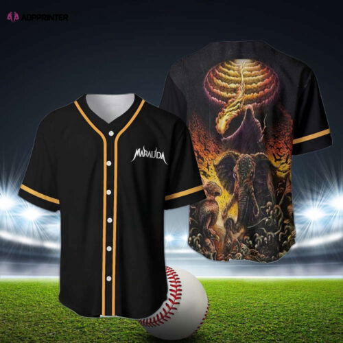 Custom Marauda Rave EDM Festival Baseball Jersey - Personalized Stylish Gear