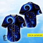 Custom Psychedelic Trip Rave EDM Baseball Jersey: Express Your Unique Style