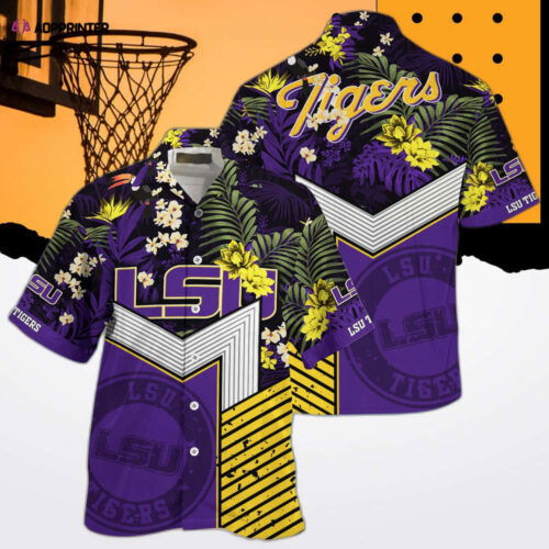 LSU Tigers Tropical Collection: Hawaii Shirt & Shorts - Vibrant & Stylish LSU Apparel