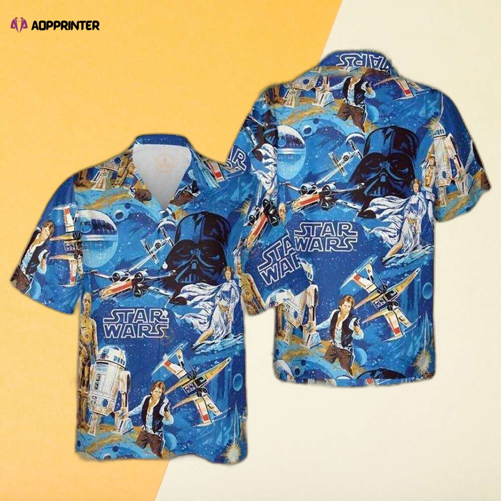 Cart 2 Nationals Star Wars Star Wars Aloha Hawaiian Shirt