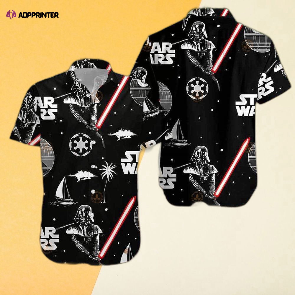Cart 1 Nationals Star Wars Star Wars Beach Tropical Hawaiian Shirt