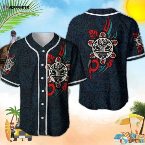 Sol Taino Puerto Rico Symbol Baseball Jersey