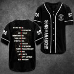 Sons of Anarchy Baseball Jersey: SOA0306L5KD – Authentic & Stylish