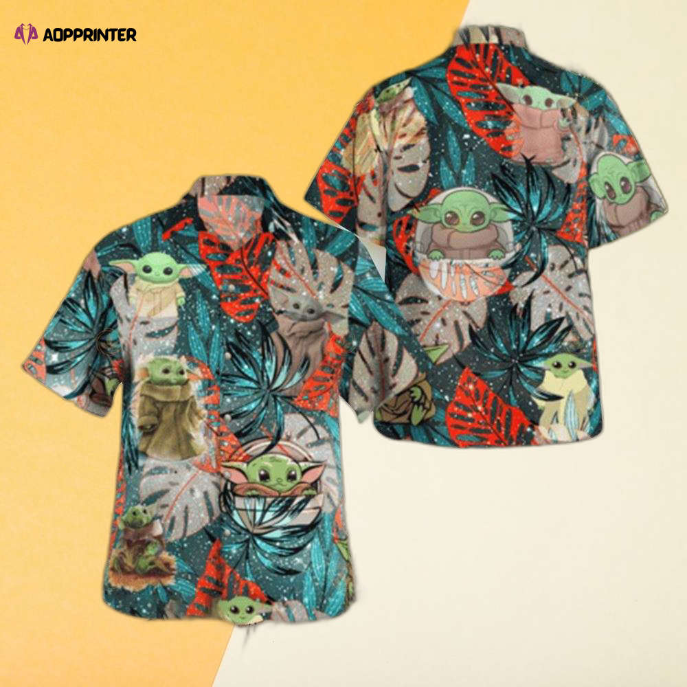 Star Wars Star Wars Baby Yoda Hawaiian Shirt