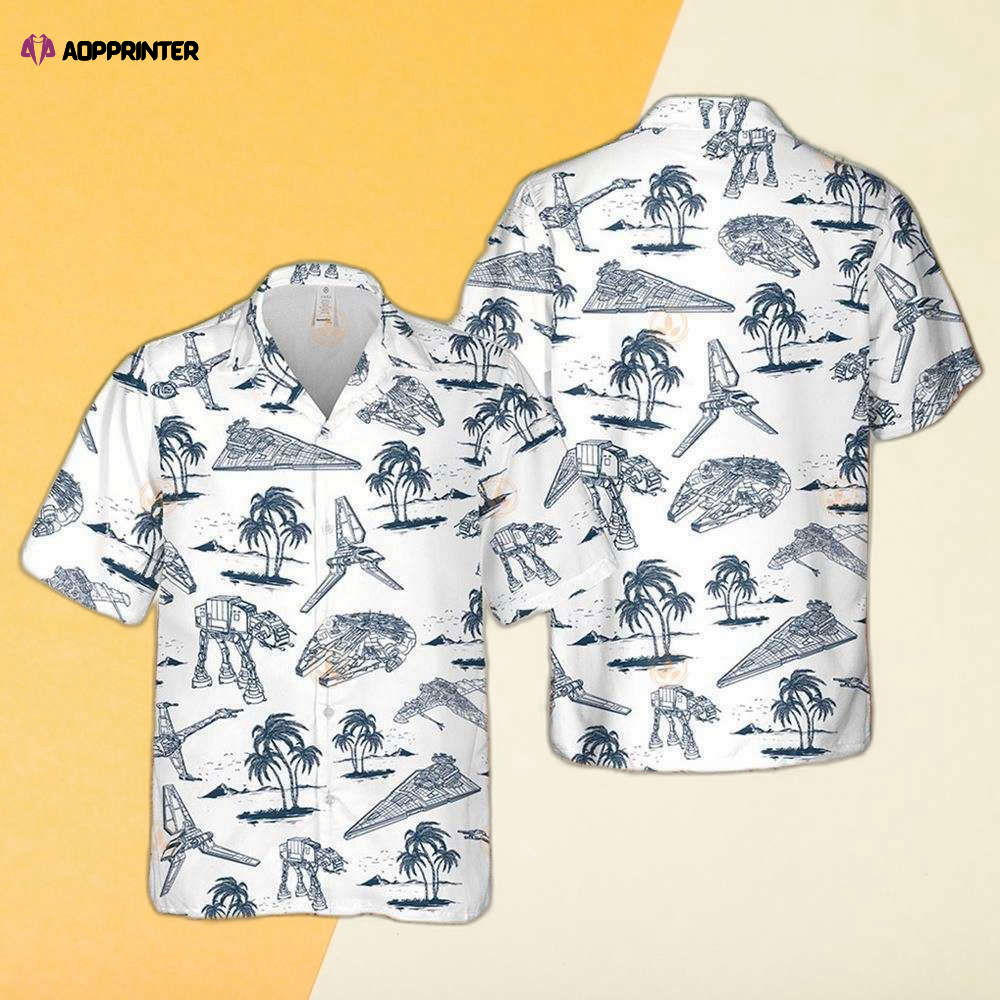 Star Wars Star Wars Summer Hawaiian Shirt Star Wars Star Wars Summer Hawaiian Shirt