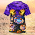 3D Purple Halloween Shirt Halloween T Shirts For Adults