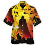 Get Spooky in Style with Darth Vader Halloween Hawaiian Shirt – Star Wars Fans Exclusive!