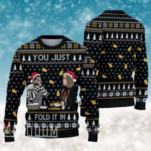 Cart 1 Fold It In Ugly Christmas Sweater from Schitt s Creek: Festive & Fun Attire