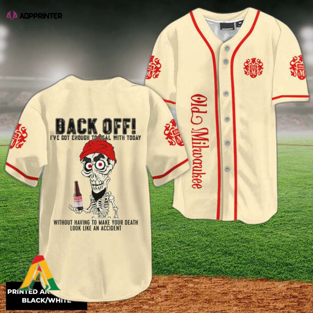 Achmed Old Milwaukee Baseball Jersey: Back Off in Style! Achmed Old Milwaukee Baseball Jersey: Back Off in Style!