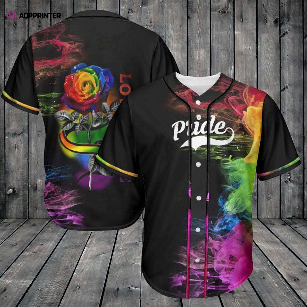 Baseball Tee Pride Baseball Jersey 299 LGBT Printed QT206111Td Baseball Tee Pride Baseball Jersey 299 LGBT Printed QT206111Td