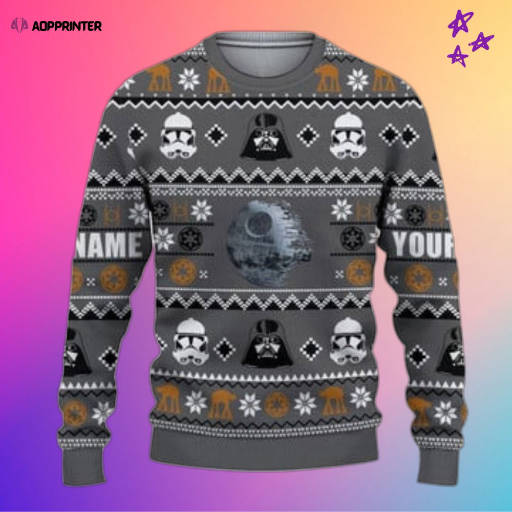 Darth Vader Stormtrooper Ugly Sweater Christmas: Festive Geek Apparel Darth Vader Stormtrooper Ugly Sweater Christmas: Festive Geek Apparel