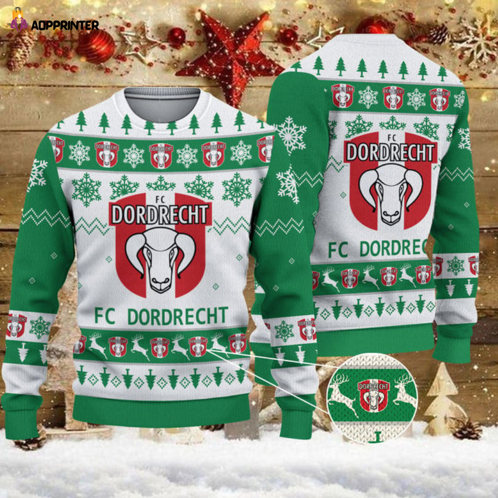 FC Dordrecht Ugly Christmas Sweater FC Dordrecht Ugly Christmas Sweater