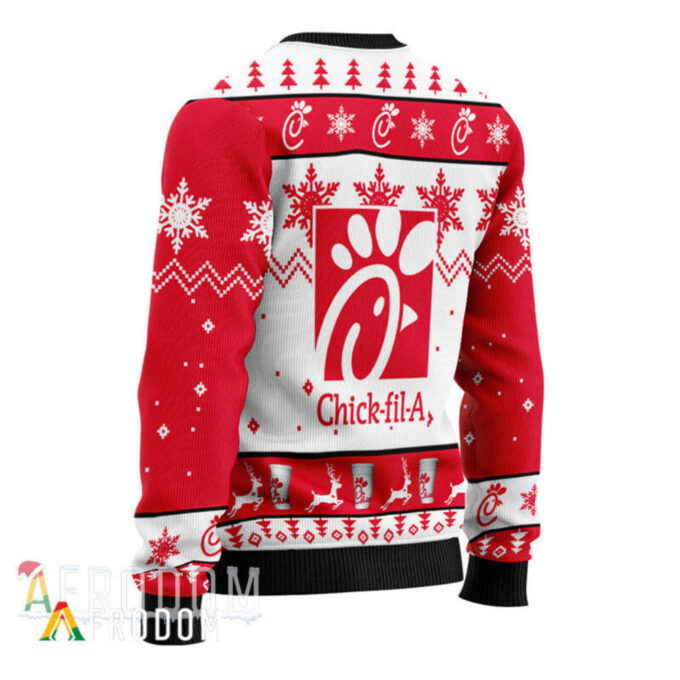 Get Festive with Chick-fil-A s Ugly Christmas Sweater – Limited Edition
