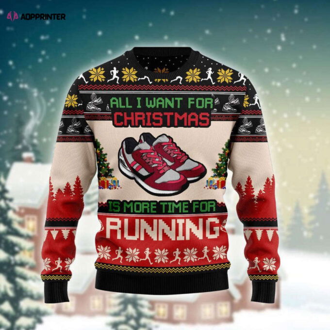 Get Festive with Christmas Ugly Sweater – Perfect for Running!