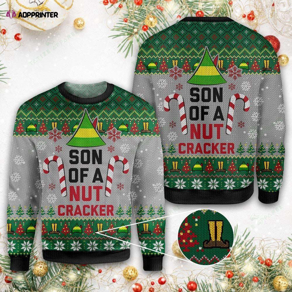 Get Festive with the Son Of A Nut Cracker Ugly Christmas Sweater Get Festive with the Son Of A Nut Cracker Ugly Christmas Sweater