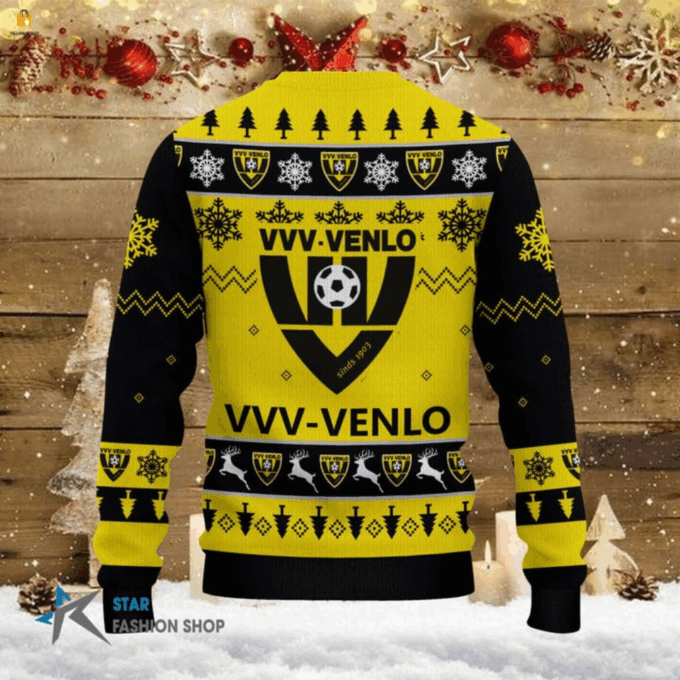 Get Festive with VVV-Venlo Ugly Christmas Sweater – Unique Holiday Apparel