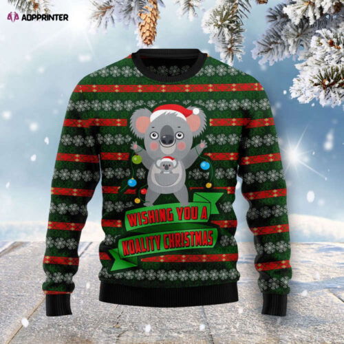 Koality Ugly Christmas Sweater - Festive & Fun Holiday Apparel