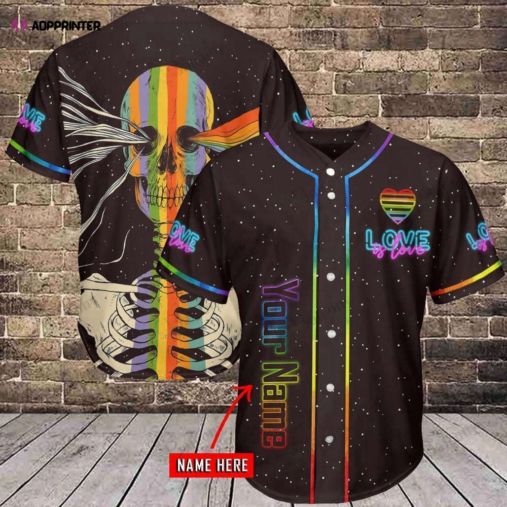 LGBT Personalized Baseball Tee Skull Jersey 269 – Custom Name for Baseball Enthusiasts LGBT Personalized Baseball Tee Skull Jersey 269 – Custom Name for Baseball Enthusiasts