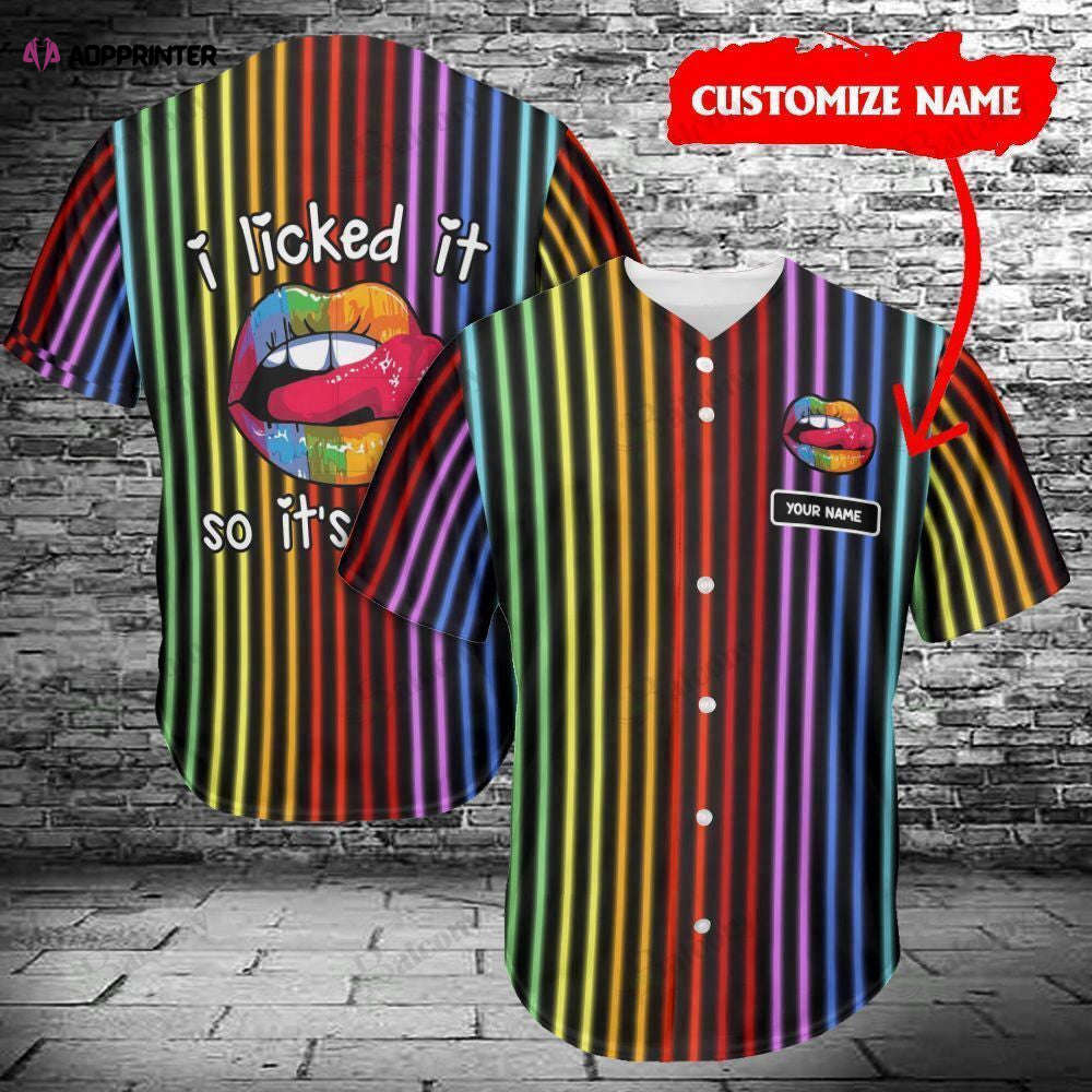 LGBT Pride Personalized Baseball Jersey: Baseball Tee 313 LGBT Pride Personalized Baseball Jersey: Baseball Tee 313