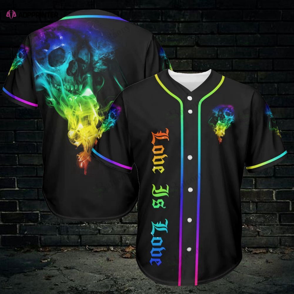 LGBT Skull Baseball Jersey 353 – Stylish Baseball Tee for Baseball Fans LGBT Skull Baseball Jersey 353 – Stylish Baseball Tee for Baseball Fans
