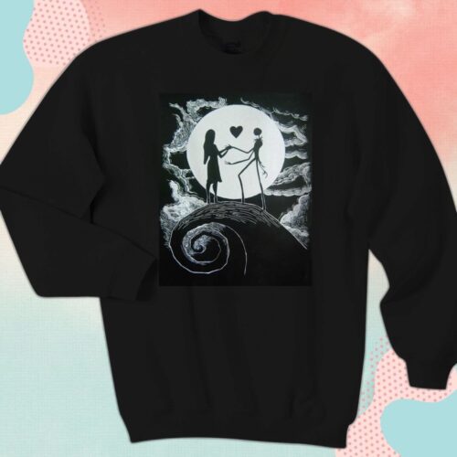 Spooky & Stylish: Nightmare Before Christmas Sweater Sweatshirt - Shop Now!
