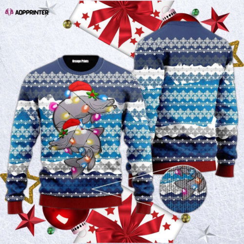 Musky Fishing Christmas Ugly Christmas Sweater
