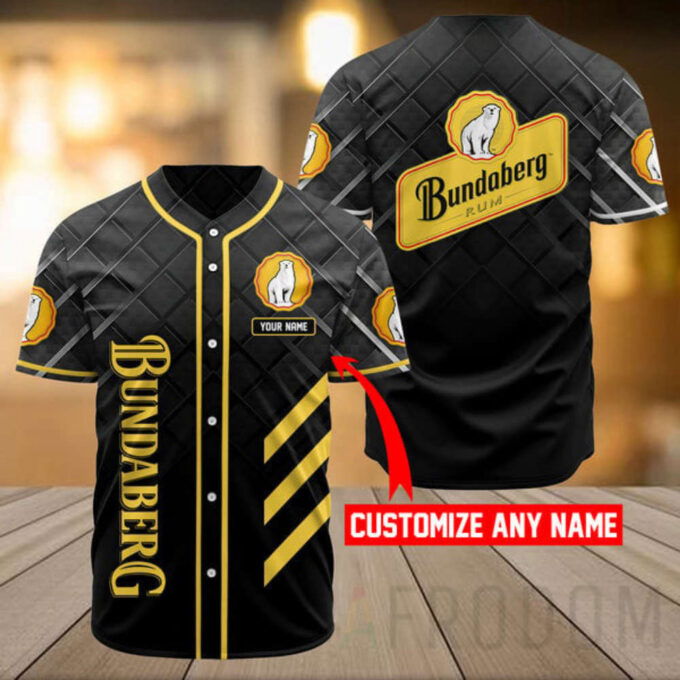 Personalized Vintage Bundaberg Baseball Jersey
