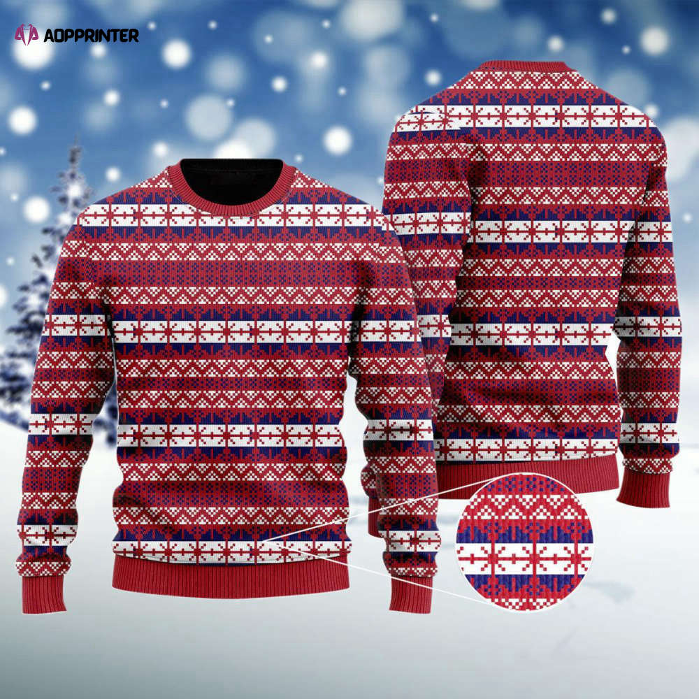 Pixel Christmas Pattern Ugly Sweater Pixel Christmas Pattern Ugly Sweater