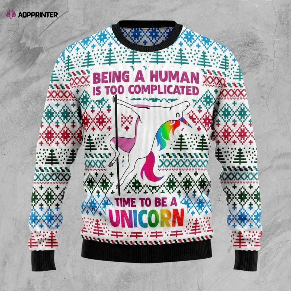 Sparkle this Christmas with Our Be A Unicorn Ugly Sweater Sparkle this Christmas with Our Be A Unicorn Ugly Sweater