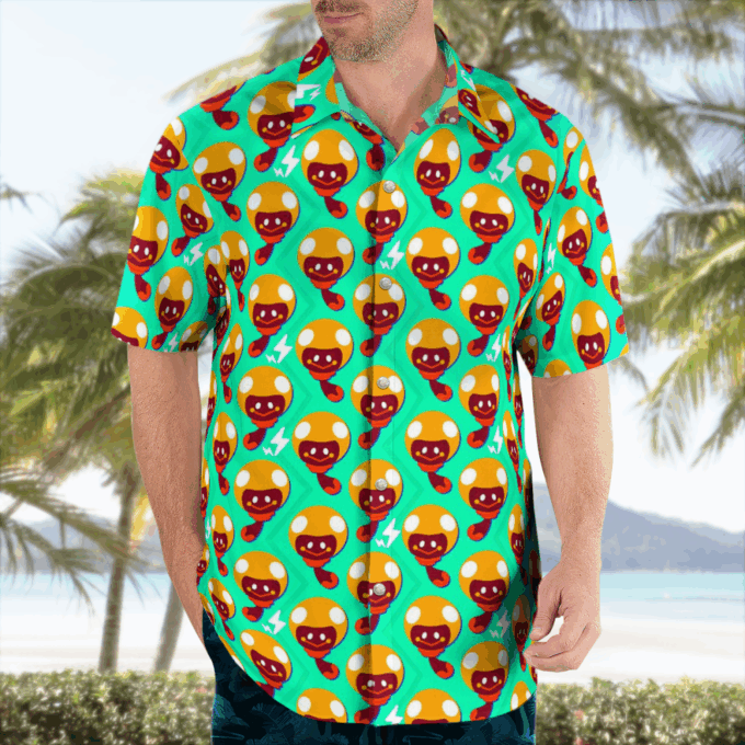 Tadbulb Pokemon Hawaiian Shirt: Stylish & Vibrant Clothing for Pokemon Fans