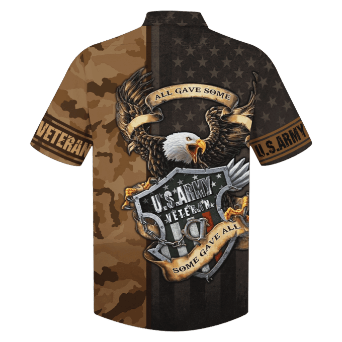 U.S Army Veteran All Gave Some Some Gave All Hawaiian Shirt
