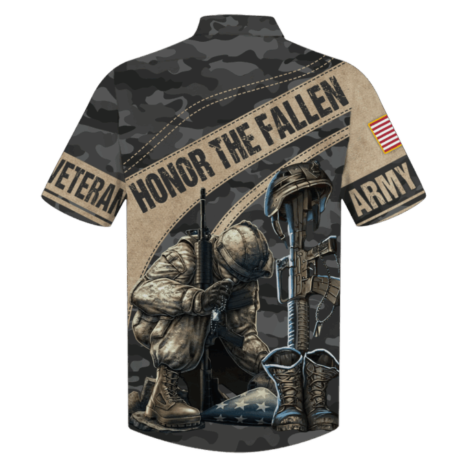 US.Army Honor The Fallen Hawaiian Shirt