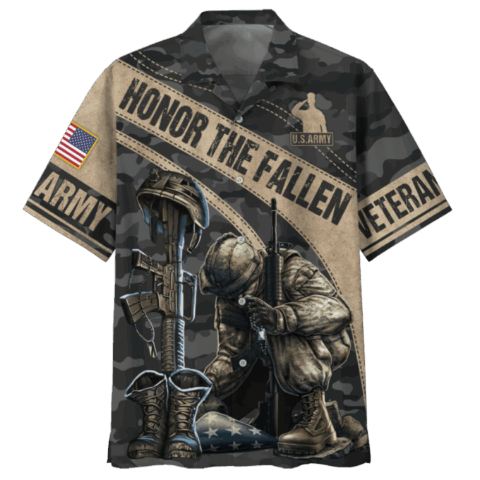 US.Army Honor The Fallen Hawaiian Shirt