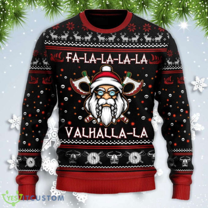 Viking Valhalla Christmas Sweatshirt Sweater