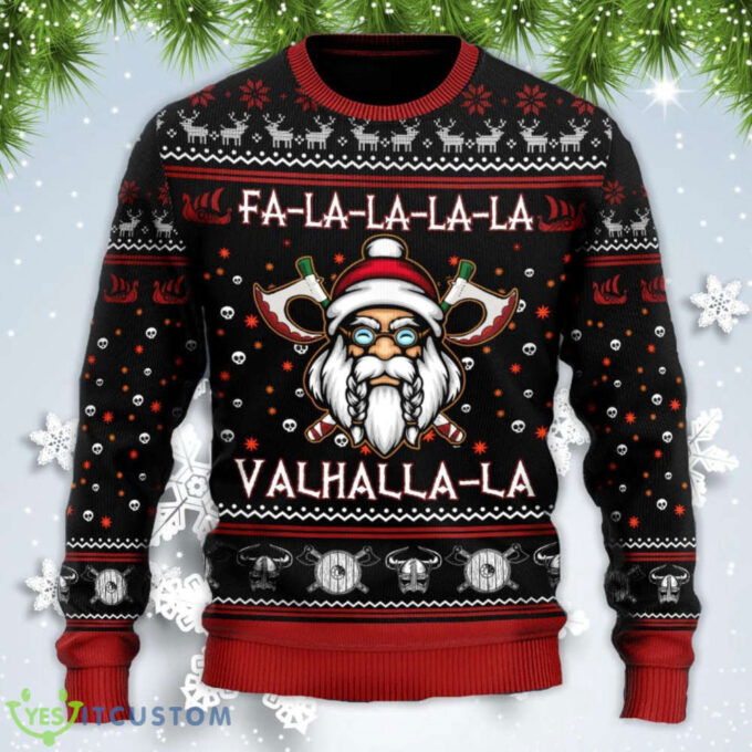 Viking Valhalla Christmas Sweatshirt Sweater