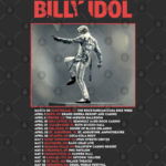 Billy Idol Live Tour 2023 T-Shirt, Billy Idol Concert 2023 Shirt