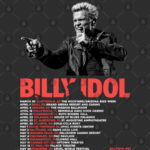 Billy Idol Tour 2023 Unisex 2-Side T-Shirt, Billy Idol Tour 2023 Shirt