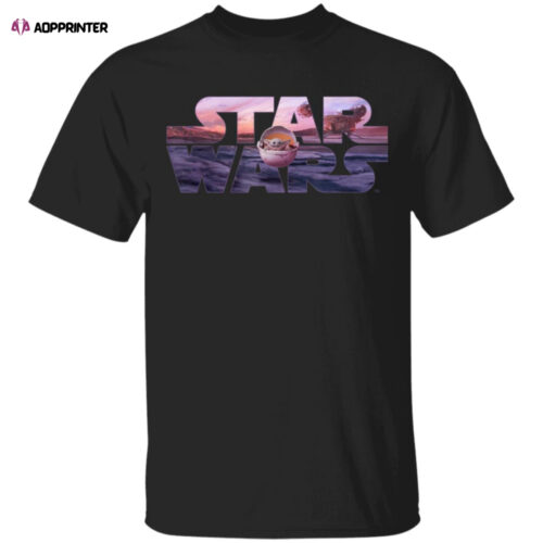 Cart 6 Baby Yoda Shirt Star Wars The Mandalorian Razor Crest Floating Pod