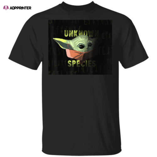 Cart 3 Baby Yoda Shirt – Star Wars The Mandalorian The Child Unknown Species
