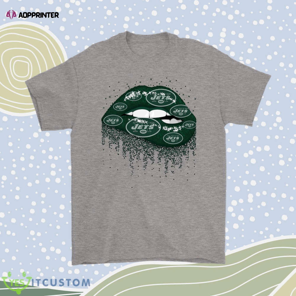 Biting Glossy Lips Sexy New York Jets Nfl Football Men Women Shirt Biting Glossy Lips Sexy New York Jets Nfl Football Men Women Shirt