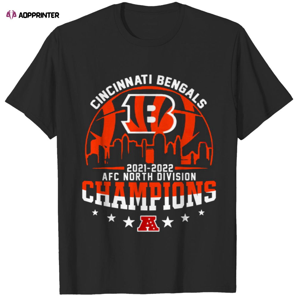 Cincinnati Bengals AFC North Division Champions Shirt Cincinnati Bengals AFC North Division Champions Shirt