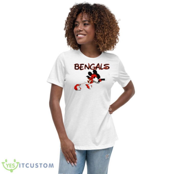 Cincinnati Bengals Mickey Mouse Style Joe Burrow 2023 Shirt
