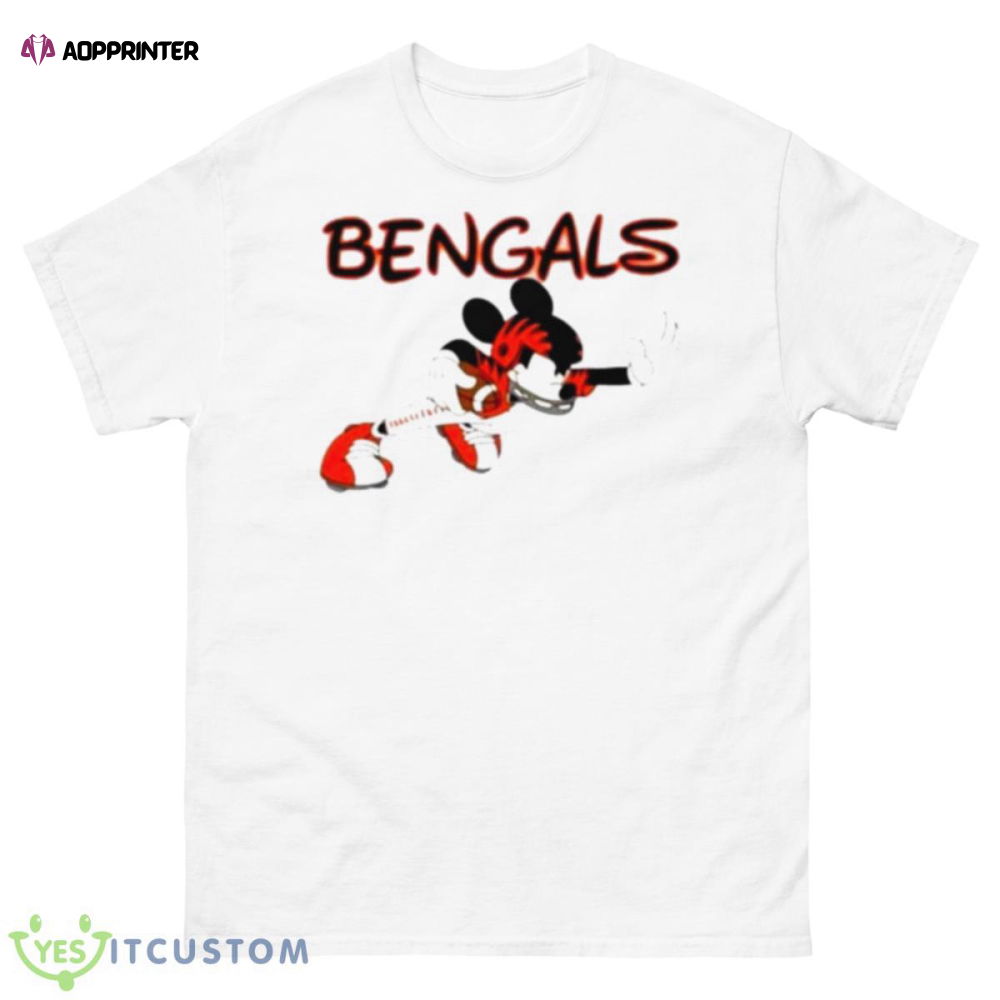 Cincinnati Bengals Mickey Mouse Style Joe Burrow 2023 Shirt Cincinnati Bengals Mickey Mouse Style Joe Burrow 2023 Shirt