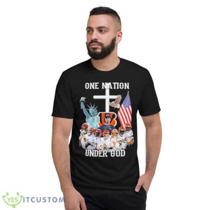 Cincinnati Bengals One Nation Under God NFL 2022 Signatures Shirt