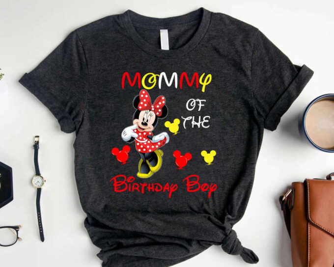Custom Disney Birthday Boy Shirt, Personalized Disney Birthday Shirt