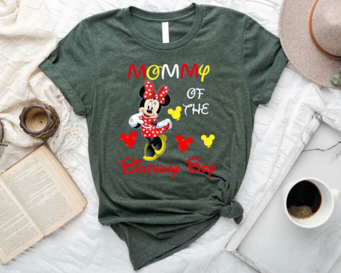 Custom Disney Birthday Boy Shirt, Personalized Disney Birthday Shirt